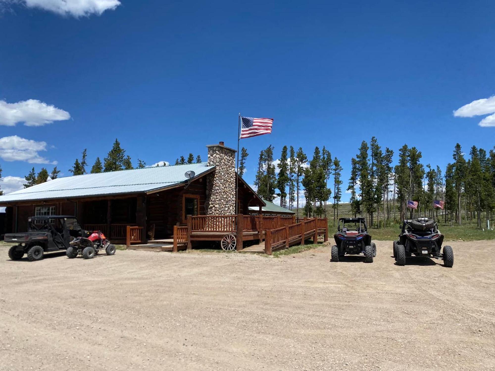 Crooked Creek Guest Ranch Hotell Dubois Exteriör bild